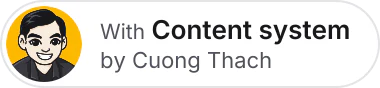 With Content system by Cuong Thach
