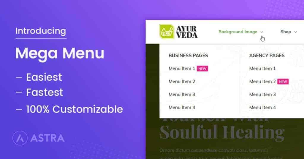 Mega Menu