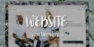 tạo website bằng wordpress