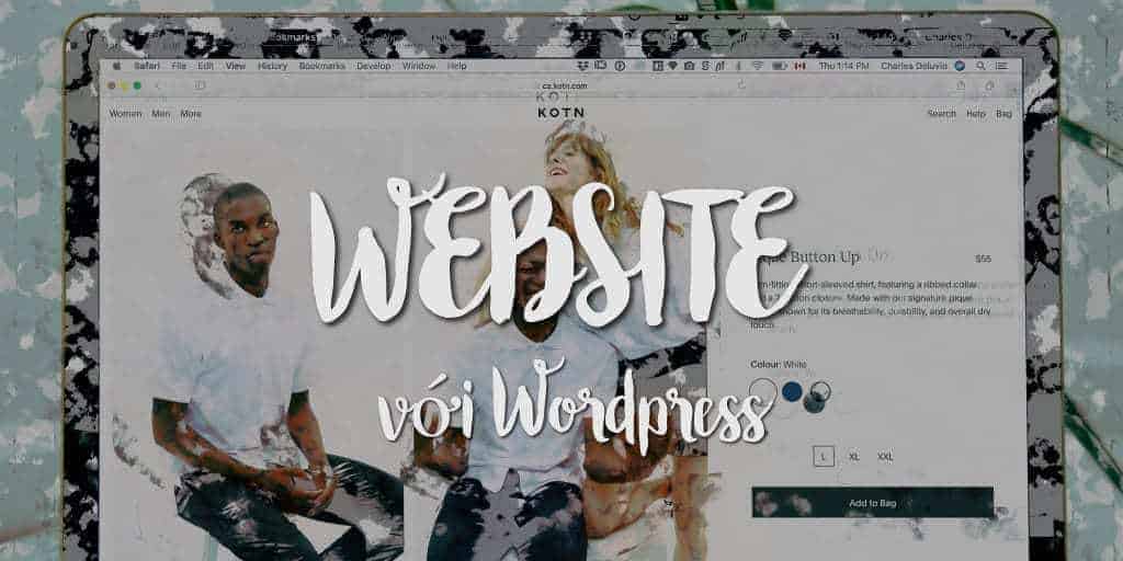 tạo website bằng wordpress