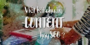 Viết bài chuẩn SEO
