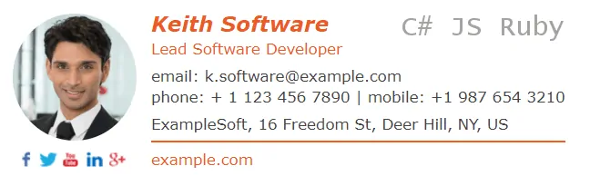 Email Signature