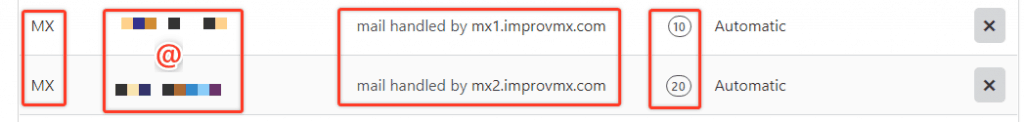 Mx Record Cua Improvmx