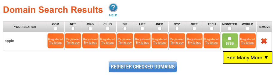 Domain Cua Apple
