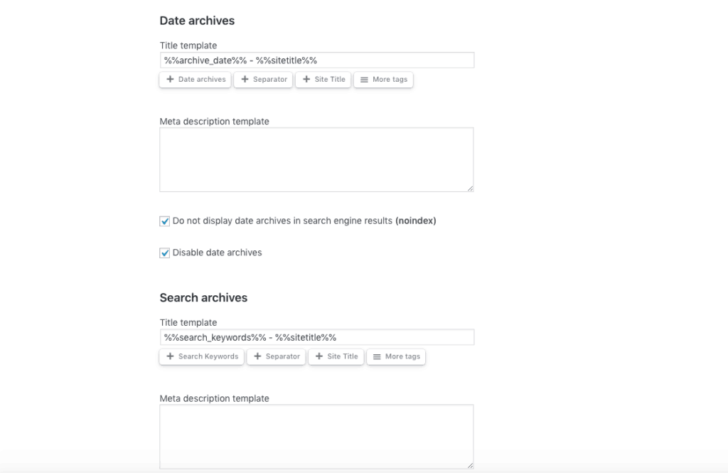 Cau Hinh Date Archive Va Search Archive Trong Seopress 1