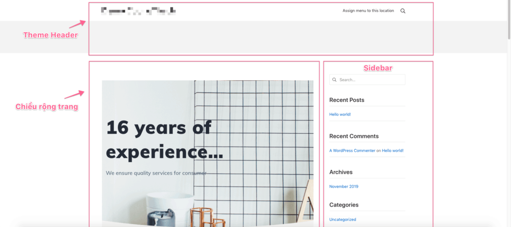 Default Template Layout