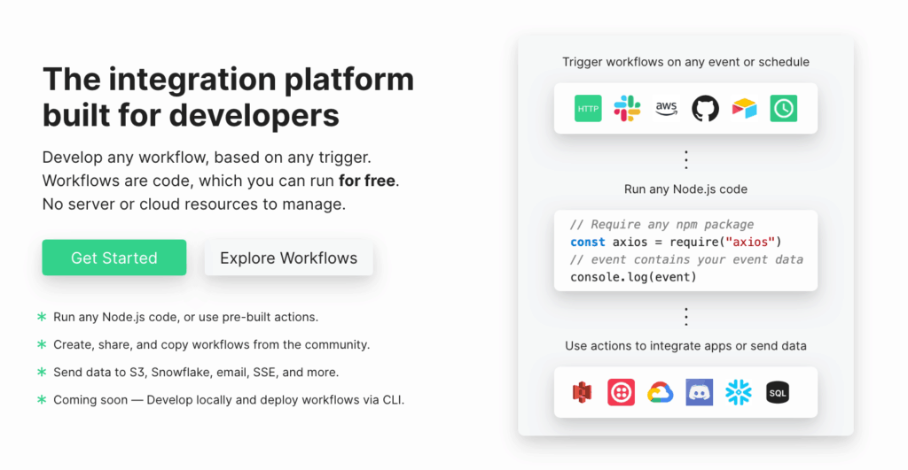 Pipedream Platform