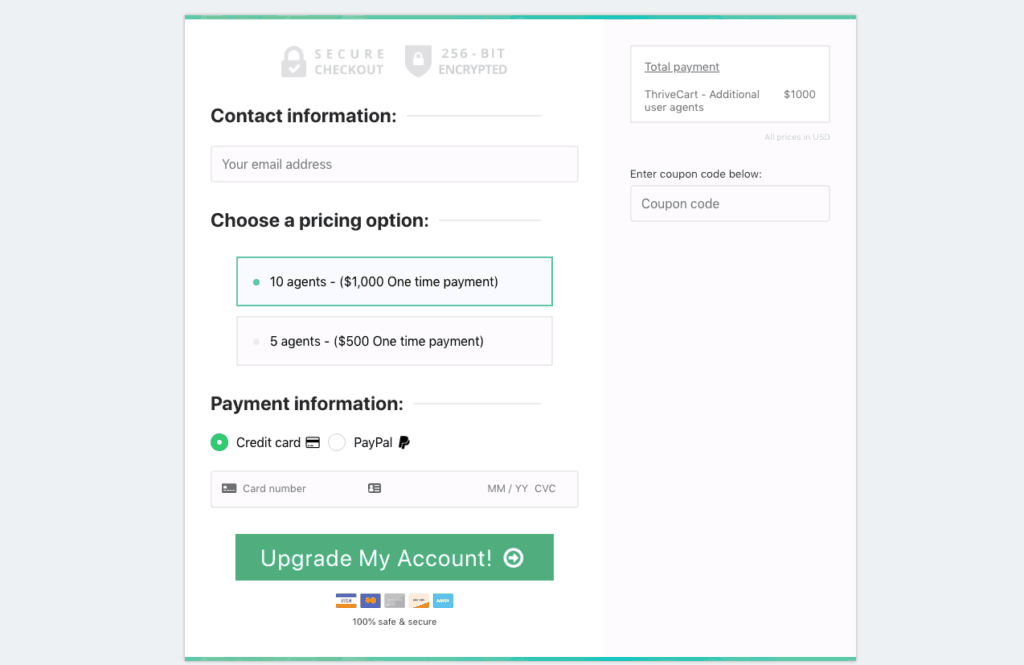 Thrivecart Agent