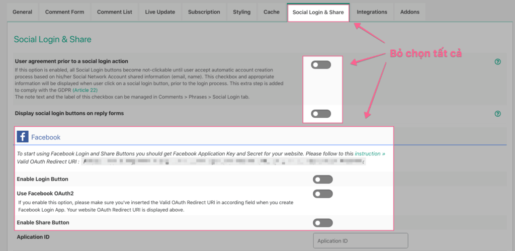 Tat Chuc Nang Social Login