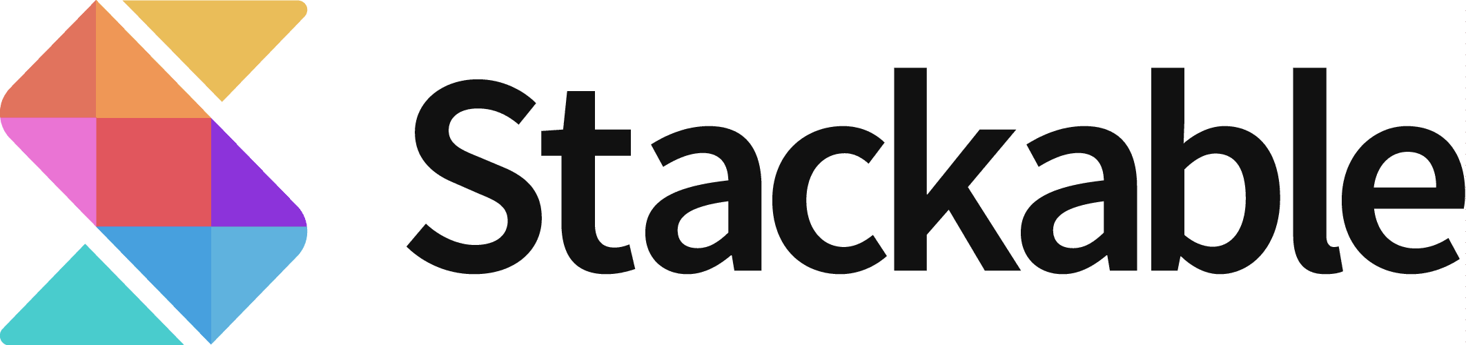 Stackable Logo V2 Icon Colored With Name Dark 1