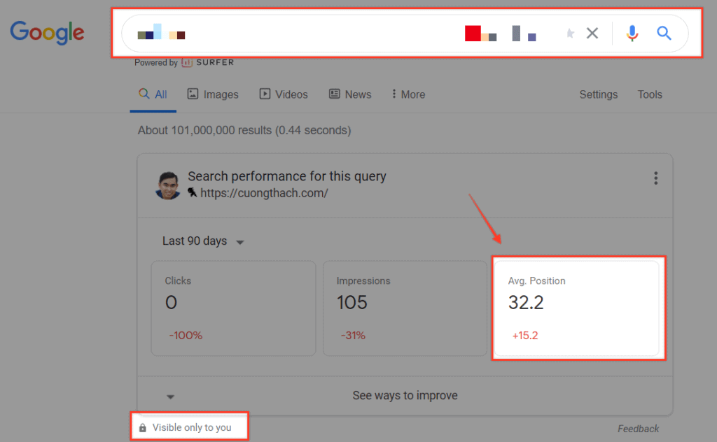 Theo Doi Keyword Ranking Tren Google Search