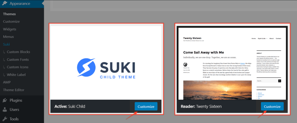 2 Theme Cung Kich Hoat Trong Giao Dien Theme