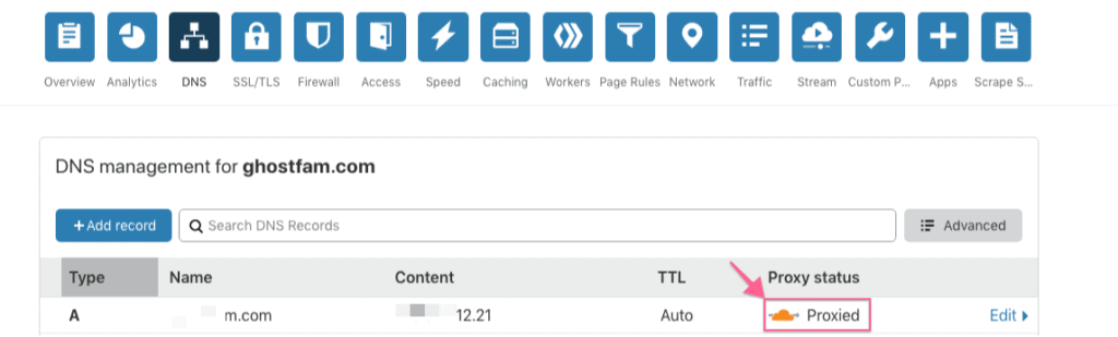 Cloudflare Proxy